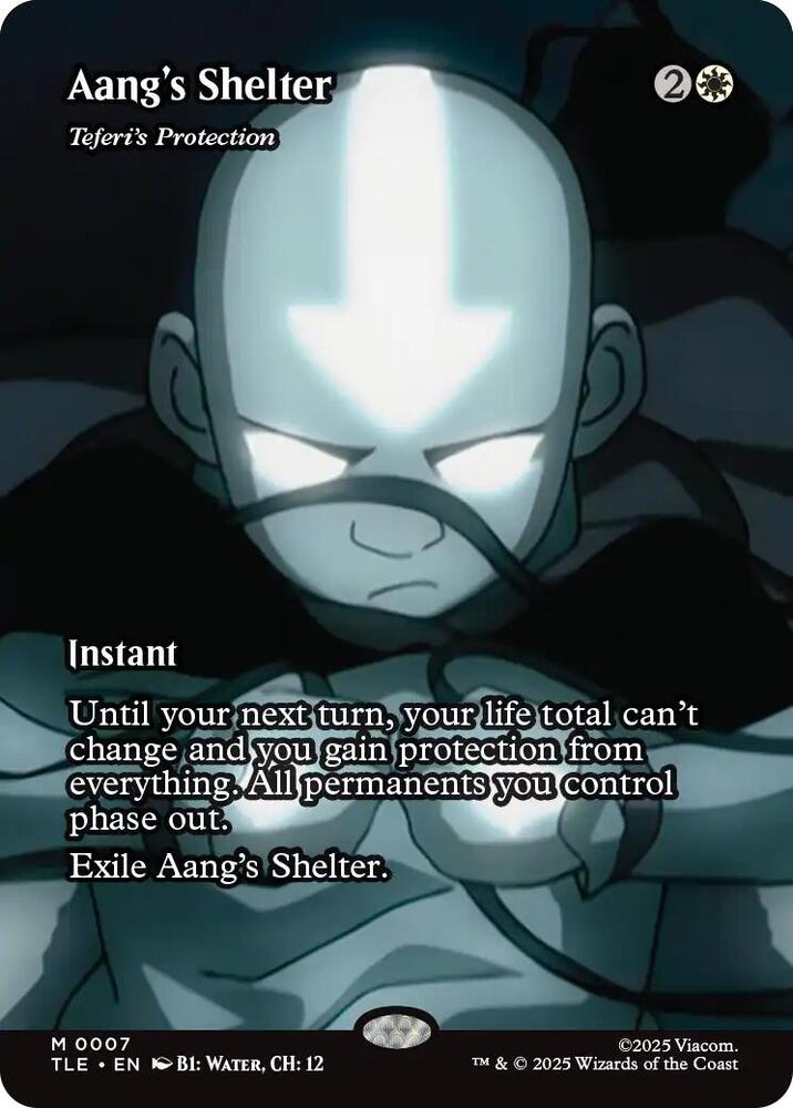 Aang's Shelter - Teferi's Protection (Borderless) [Avatar: The Last Airbender: Eternal-Legal] 7