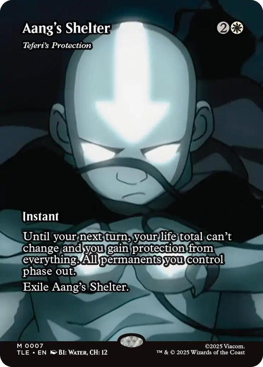 Aang's Shelter - Teferi's Protection (Borderless) [Avatar: The Last Airbender: Eternal-Legal] 7