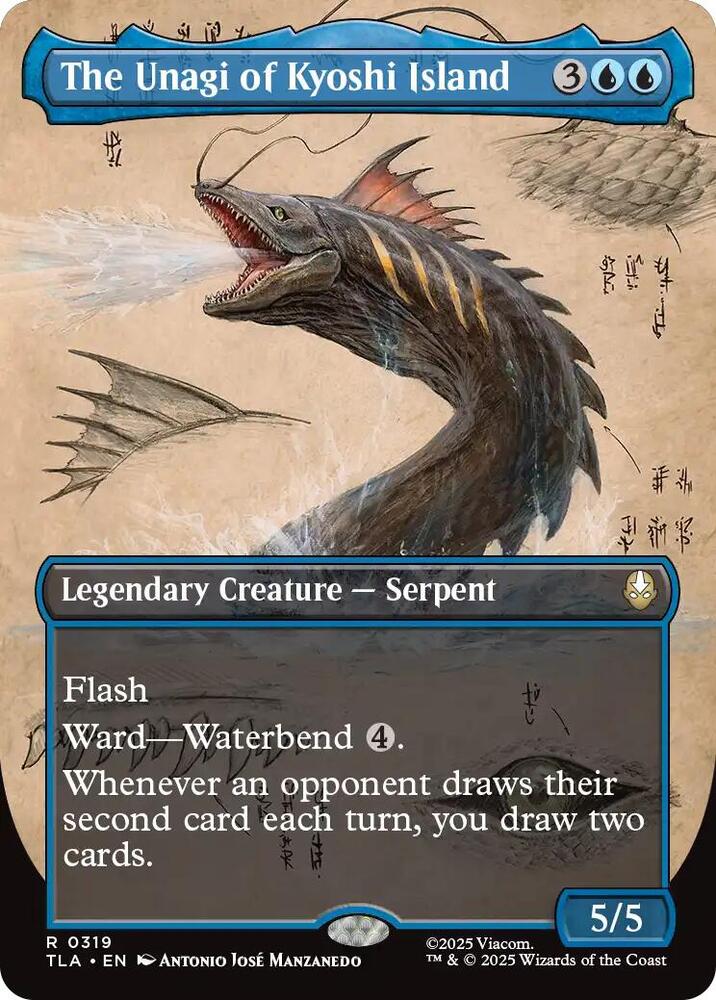 The Unagi of Kyoshi Island (Borderless) [Avatar: The Last Airbender] 319