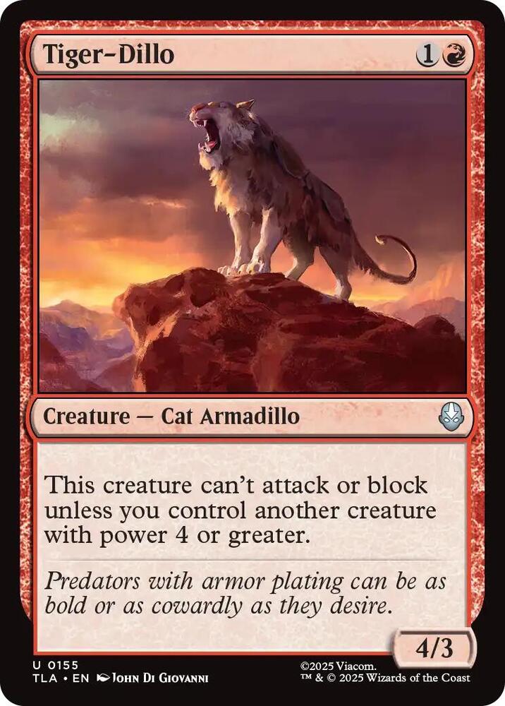 Tiger-Dillo [Avatar: The Last Airbender] 155