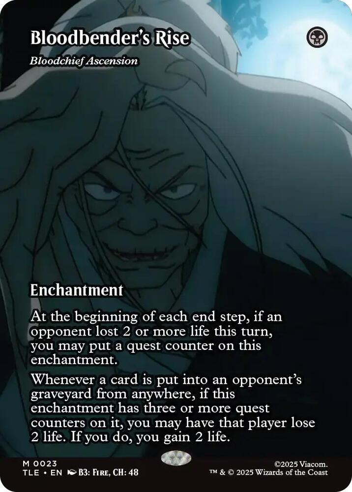 Bloodbender's Rise - Bloodchief Ascension (Borderless) [Avatar: The Last Airbender: Eternal-Legal] 23
