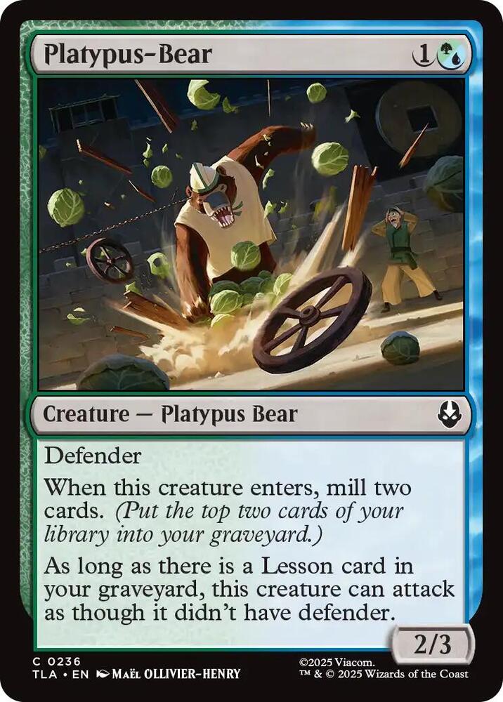 Platypus-Bear [Avatar: The Last Airbender] 236