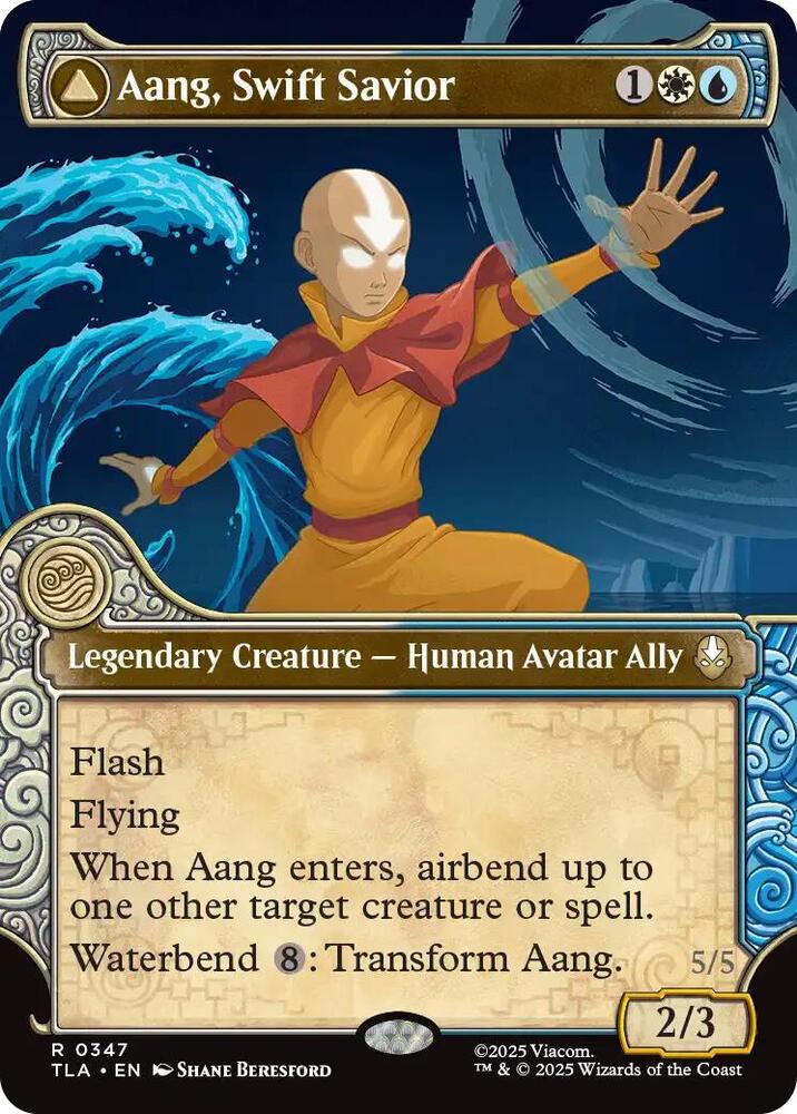 Aang, Swift Savior (Showcase) [Avatar: The Last Airbender] 347