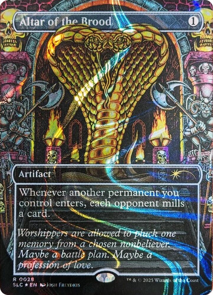 Altar of the Brood (Halo Foil) [Secret Lair Countdown Kit] 28