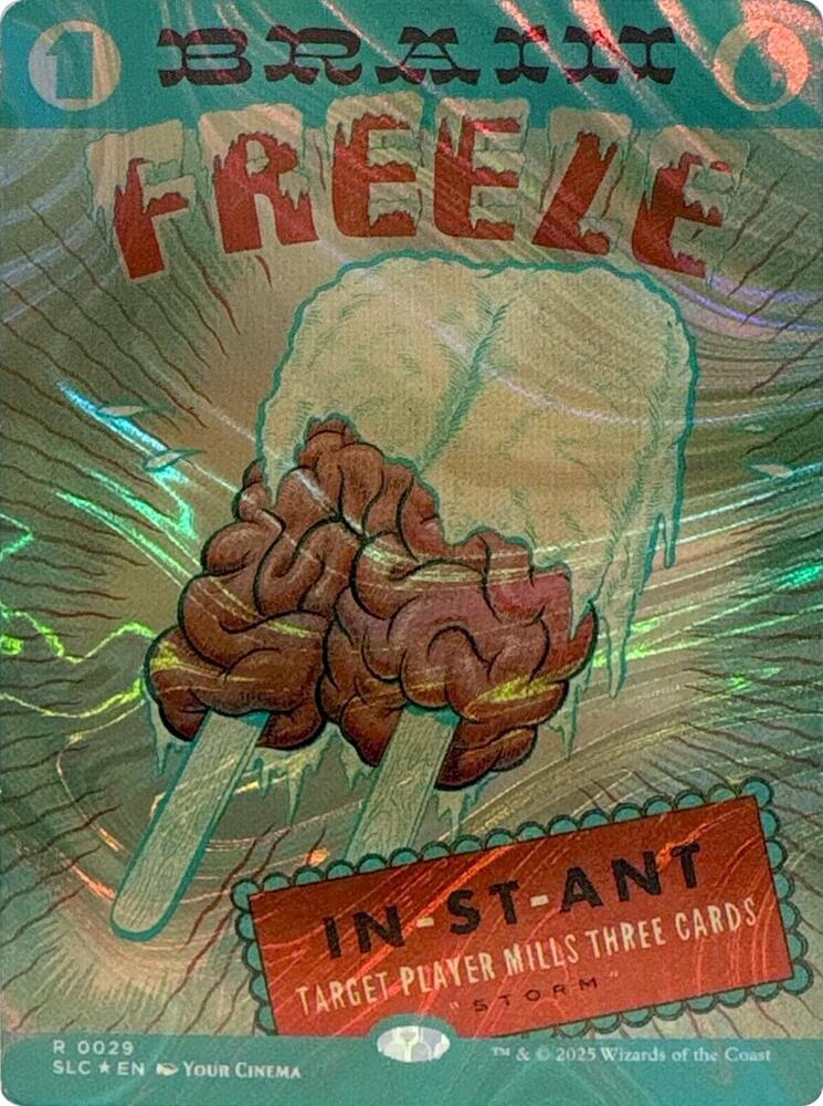 Brain Freeze (Halo Foil) [Secret Lair Countdown Kit] 29