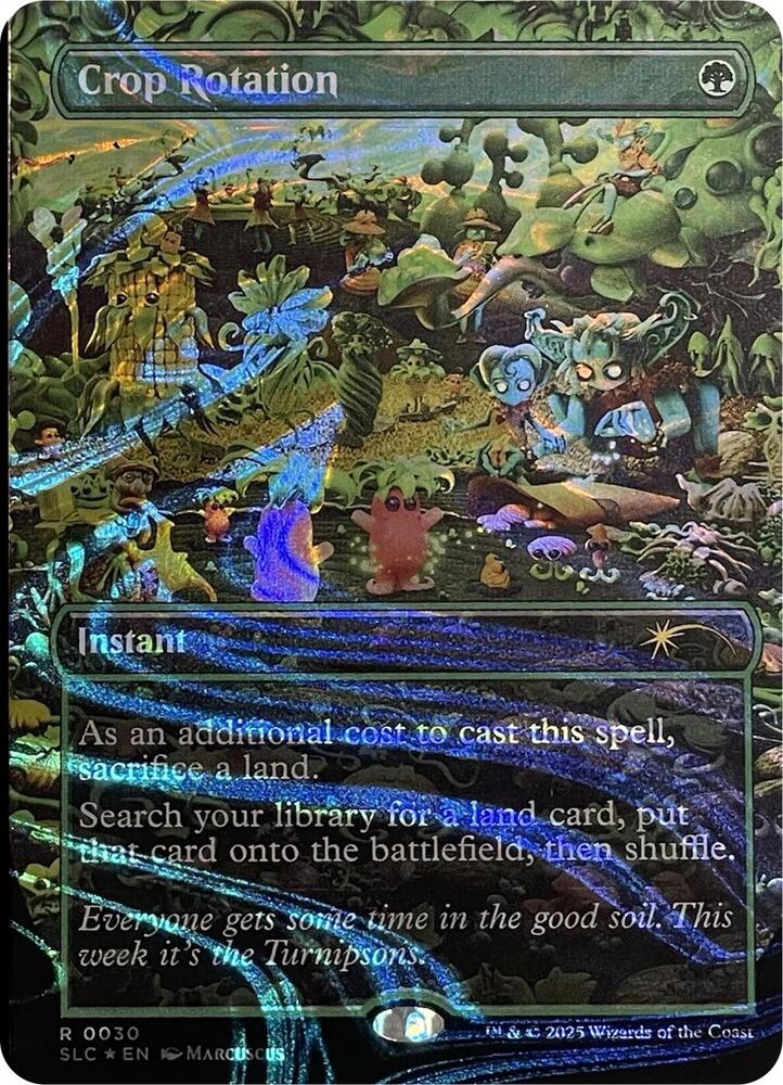 Crop Rotation (Halo Foil) [Secret Lair Countdown Kit] 30