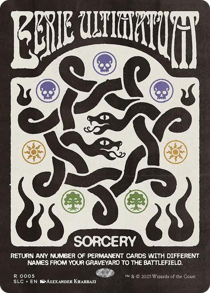 Eerie Ultimatum [Secret Lair Countdown Kit] 5