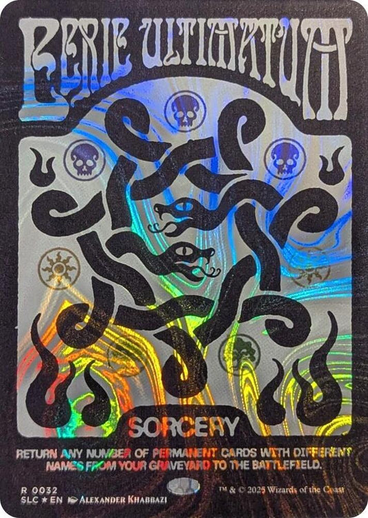 Eerie Ultimatum (Halo Foil) [Secret Lair Countdown Kit] 32