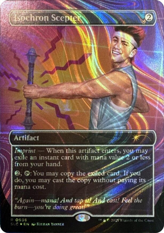 Isochron Scepter (Halo Foil) [Secret Lair Countdown Kit] 36