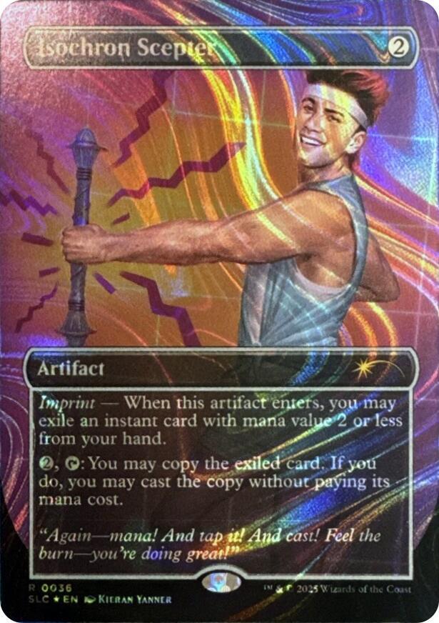 Isochron Scepter (Halo Foil) [Secret Lair Countdown Kit] 36