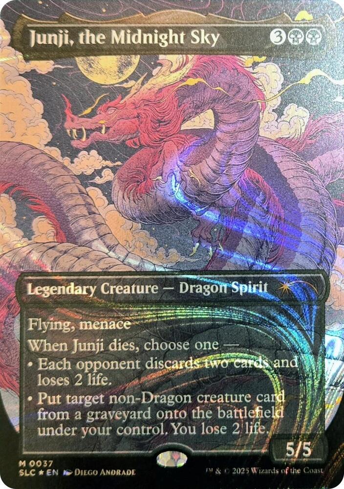 Junji, the Midnight Sky (Halo Foil) [Secret Lair Countdown Kit] 37