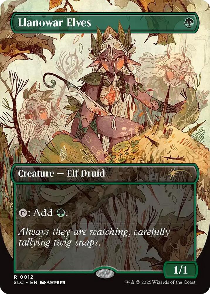 Llanowar Elves [Secret Lair Countdown Kit] 12