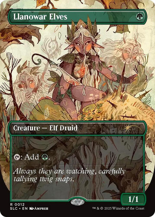 Llanowar Elves [Secret Lair Countdown Kit] 12