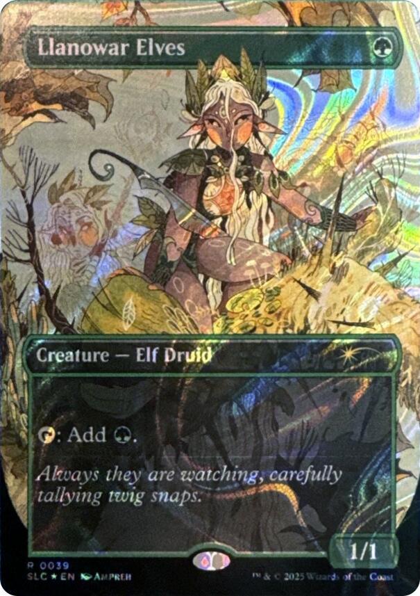 Llanowar Elves (Halo Foil) [Secret Lair Countdown Kit] 39