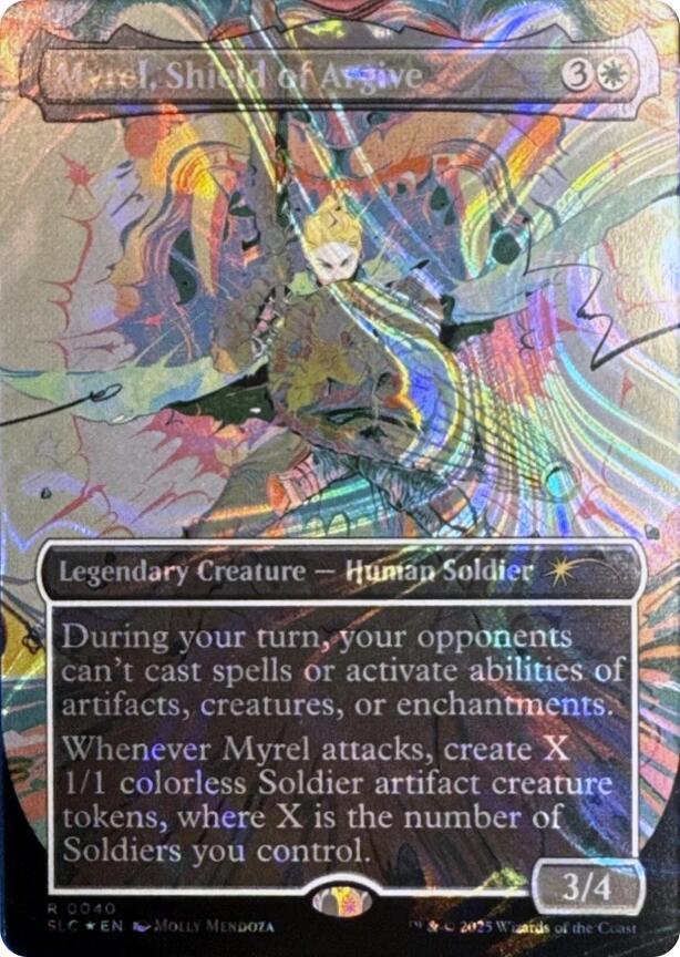Myrel, Shield of Argive (Halo Foil) [Secret Lair Countdown Kit] 40