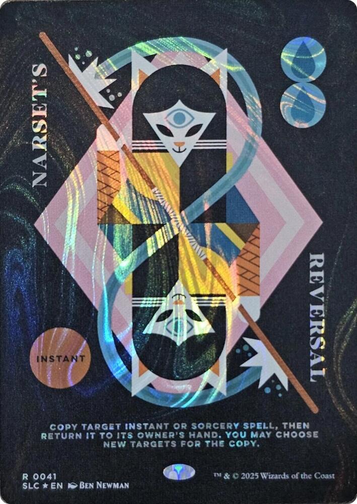 Narset's Reversal (Halo Foil) [Secret Lair Countdown Kit] 41