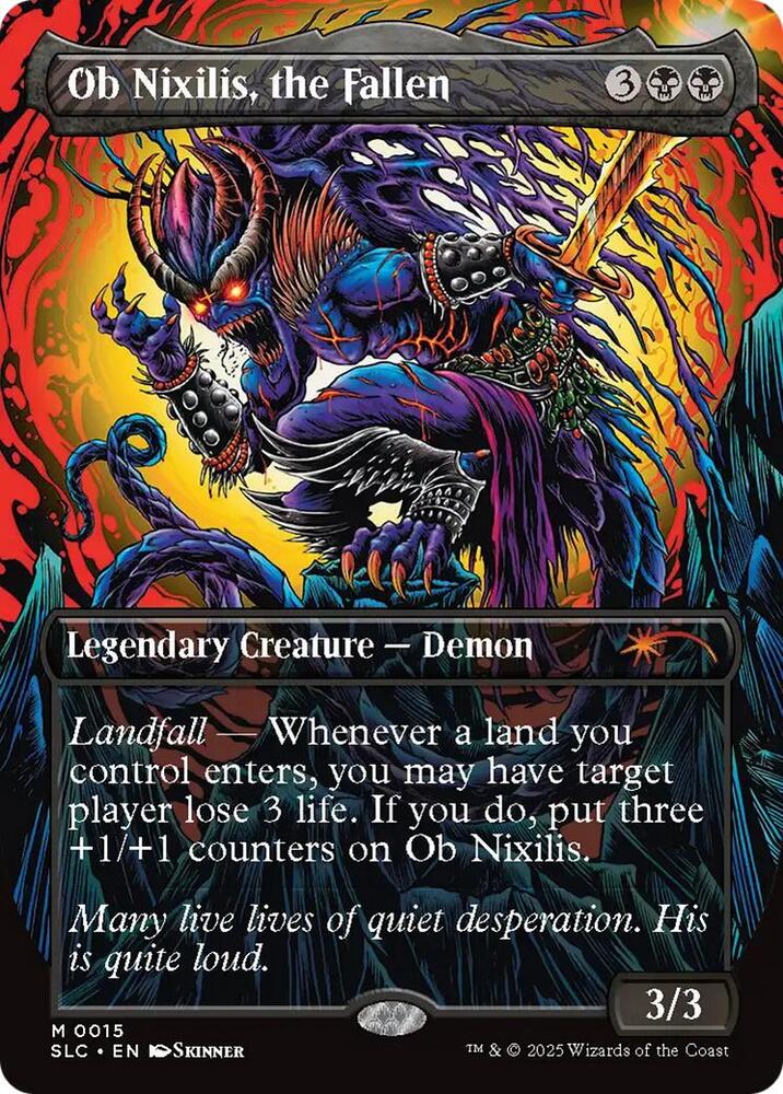 Ob Nixilis, the Fallen [Secret Lair Countdown Kit] 15