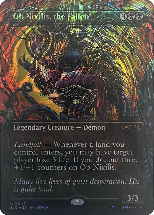Ob Nixilis, the Fallen (Halo Foil) [Secret Lair Countdown Kit] 42