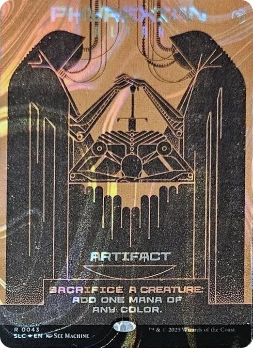 Phyrexian Altar (Halo Foil) [Secret Lair Countdown Kit] 43
