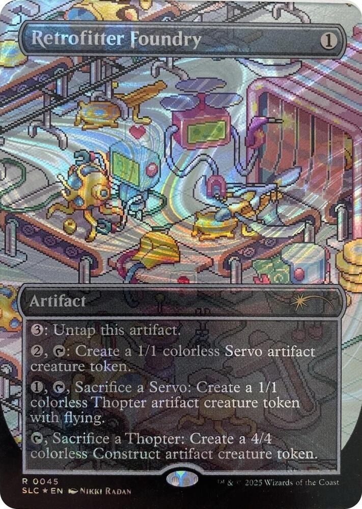 Retrofitter Foundry (Halo Foil) [Secret Lair Countdown Kit] 45
