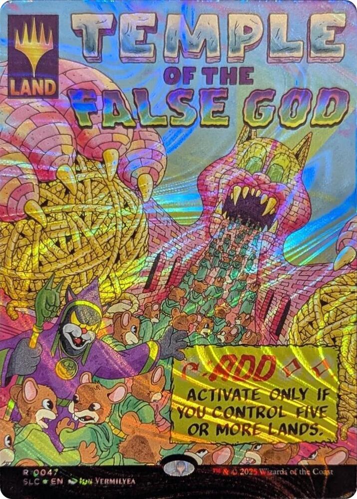 Temple of the False God (Halo Foil) [Secret Lair Countdown Kit] 47