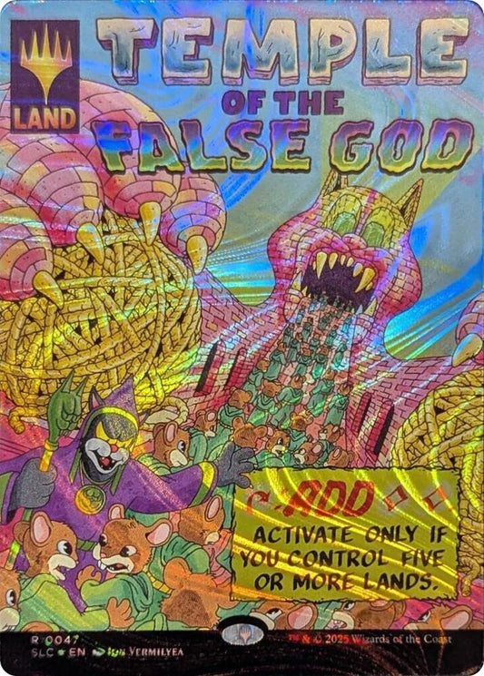 Temple of the False God (Halo Foil) [Secret Lair Countdown Kit] 47