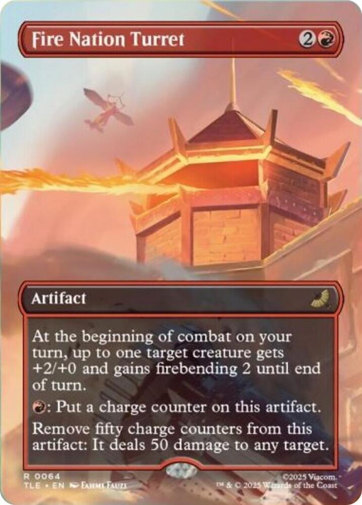 Fire Nation Turret (Borderless) [Avatar: The Last Airbender: Eternal-Legal] 64