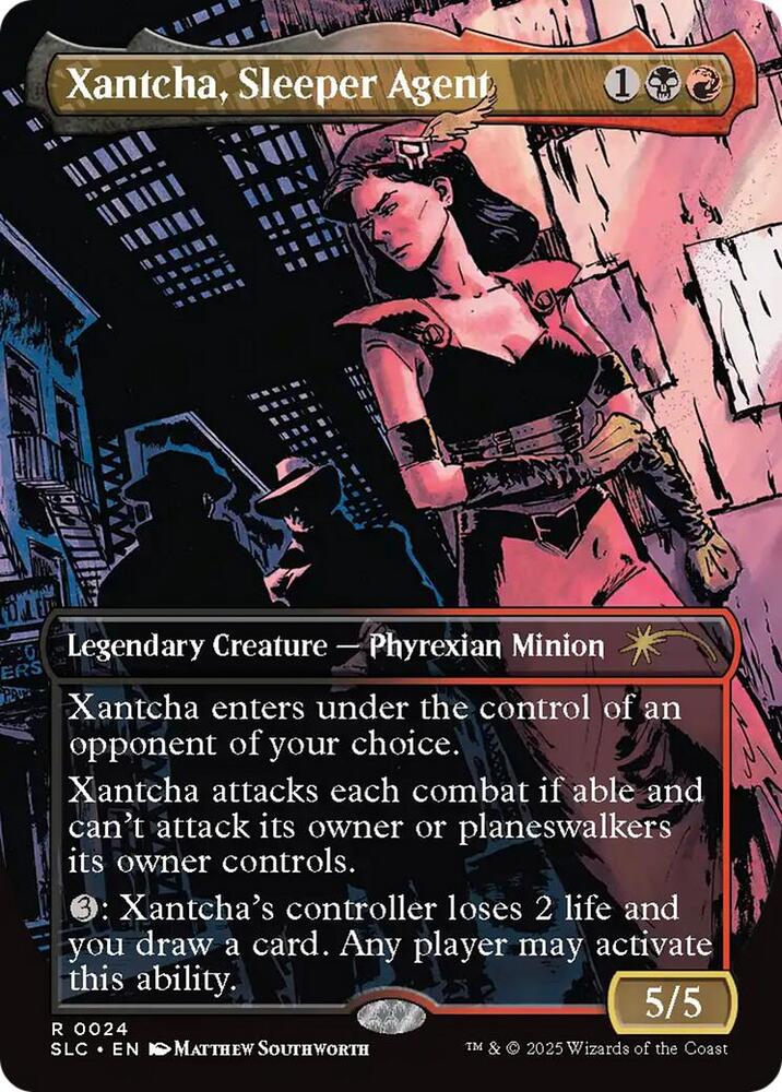 Xantcha, Sleeper Agent [Secret Lair Countdown Kit] 24