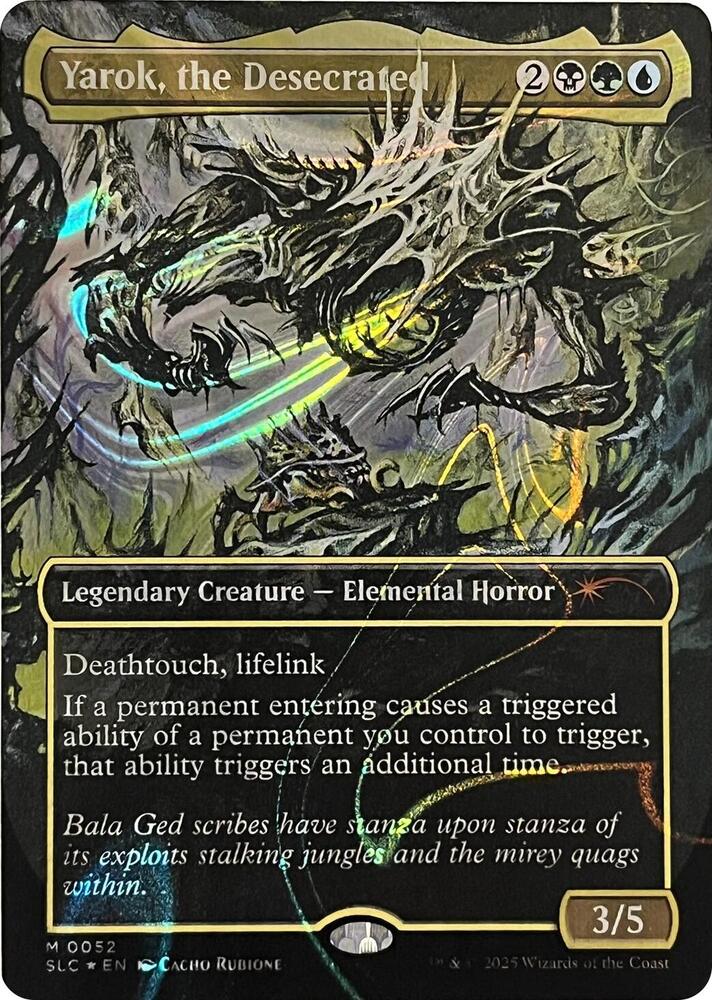 Yarok, the Desecrated (Halo Foil) [Secret Lair Countdown Kit] 52