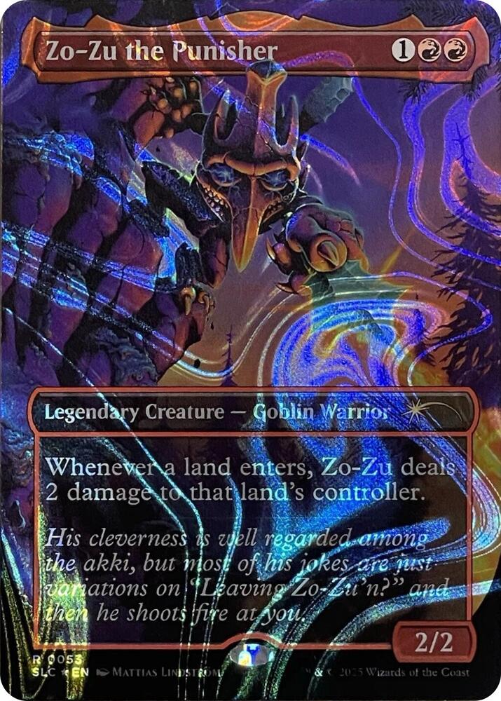 Zo-Zu the Punisher (Halo Foil) [Secret Lair Countdown Kit] 53