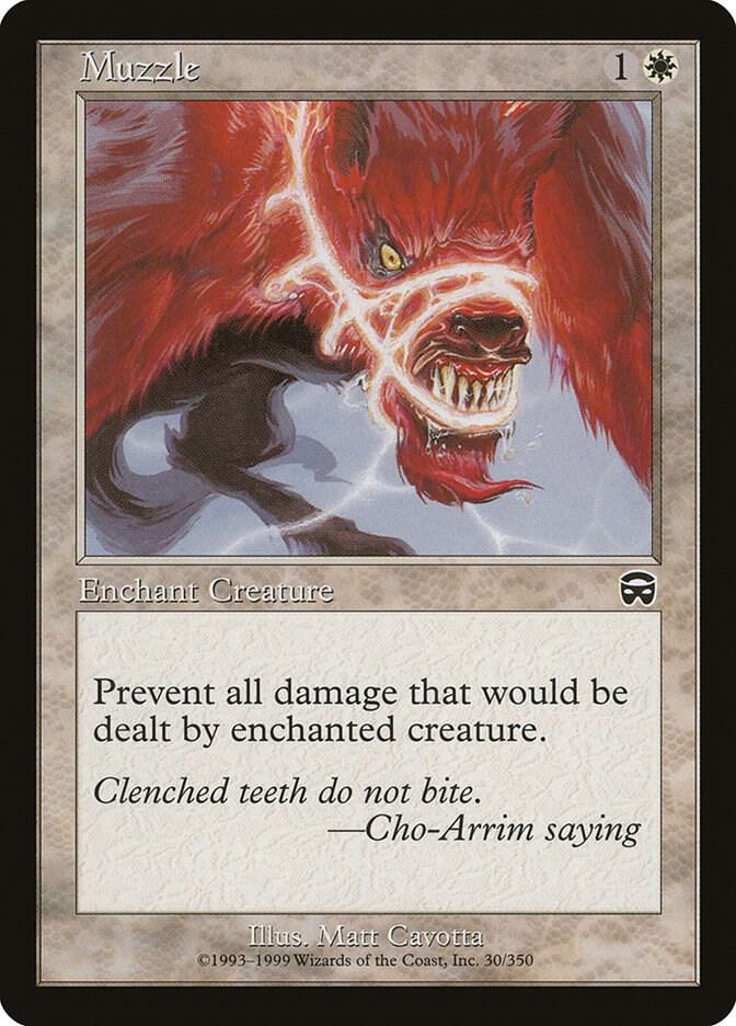Muzzle [Mercadian Masques] 30