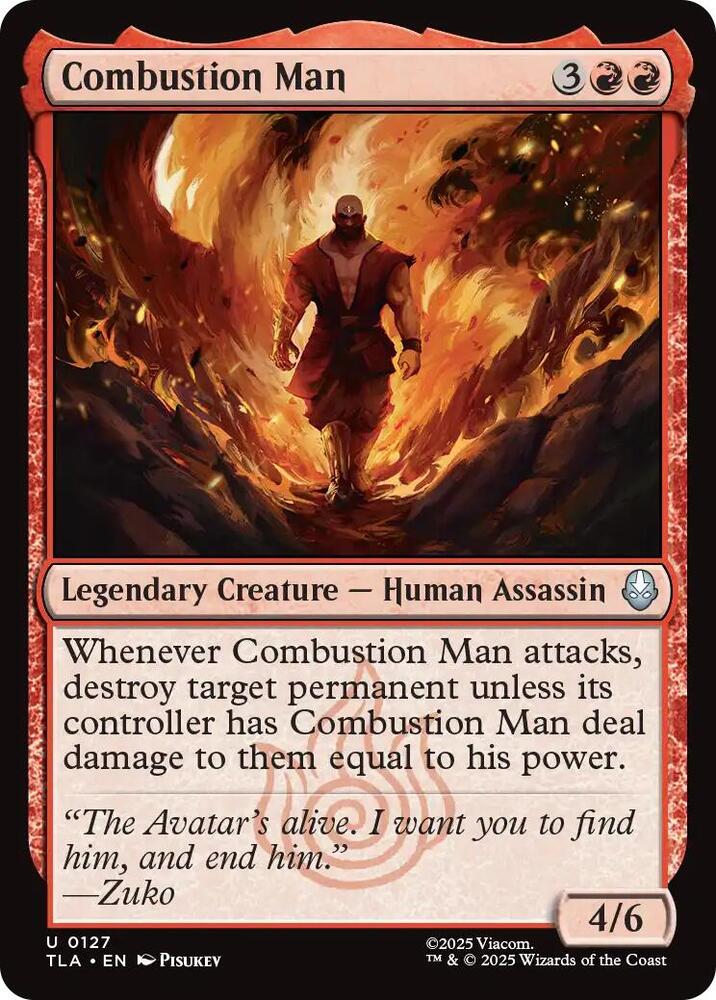 Combustion Man [Avatar: The Last Airbender] 127