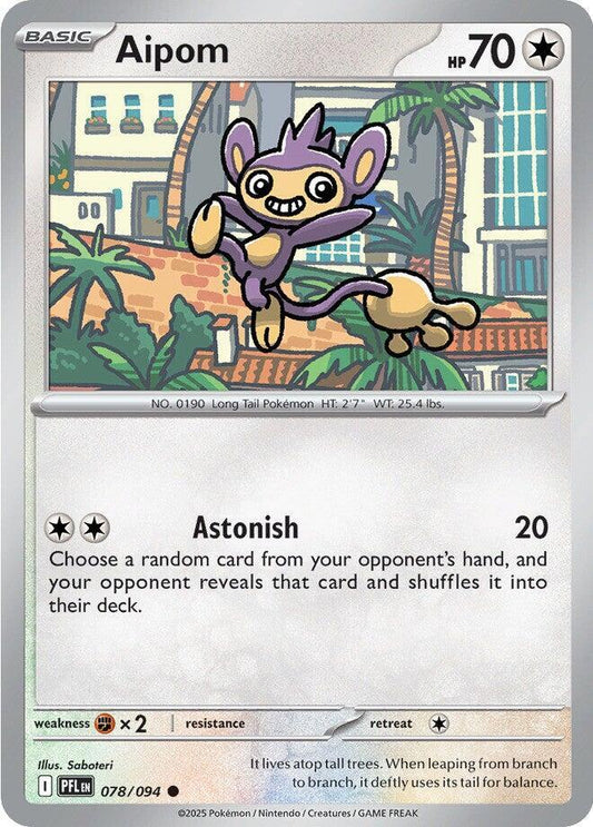 Aipom [ME02: Phantasmal Flames] 078/094
