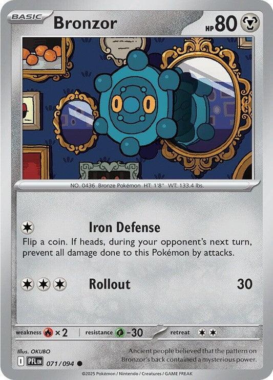 Bronzor [ME02: Phantasmal Flames] 071/094