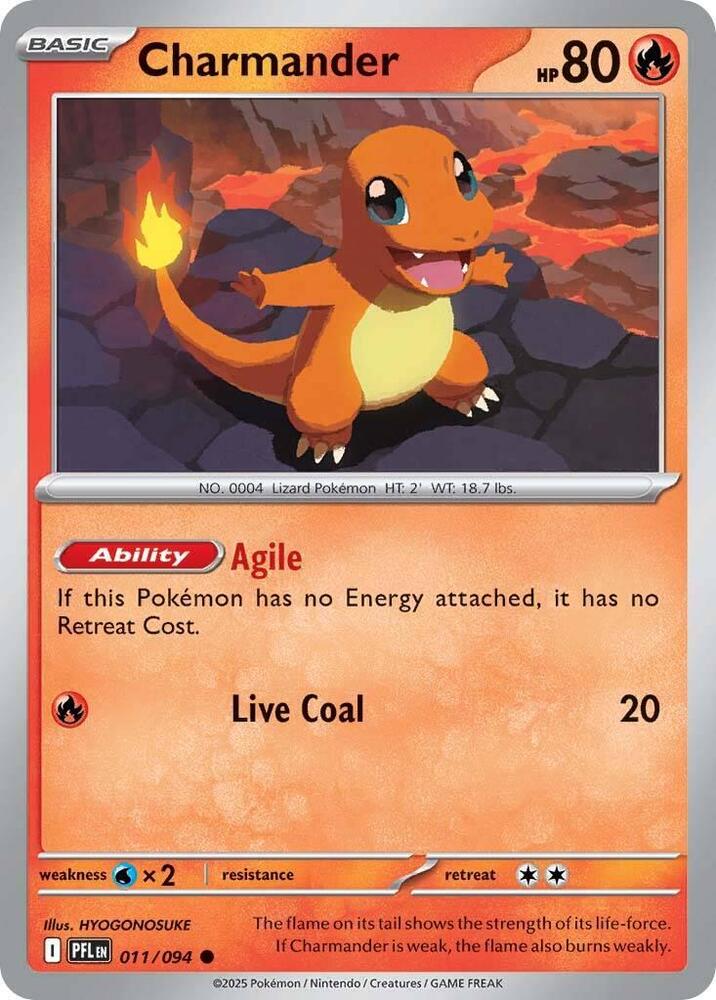 Charmander [ME02: Phantasmal Flames] 011/094