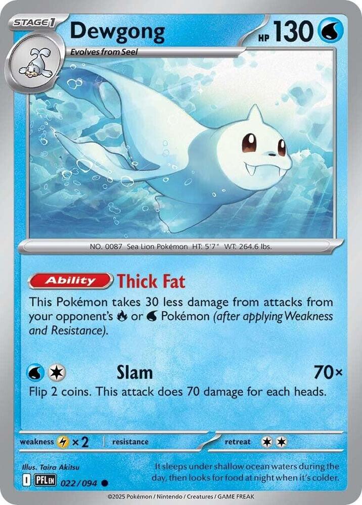 Dewgong - 022/094 [ME02: Phantasmal Flames] 022/094