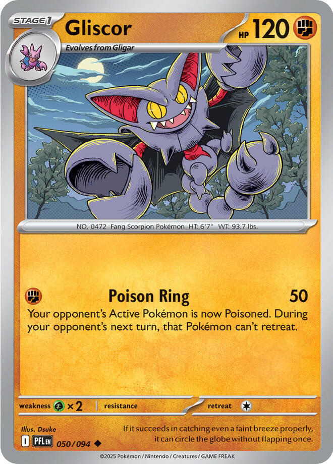 Gliscor [ME02: Phantasmal Flames] 050/094