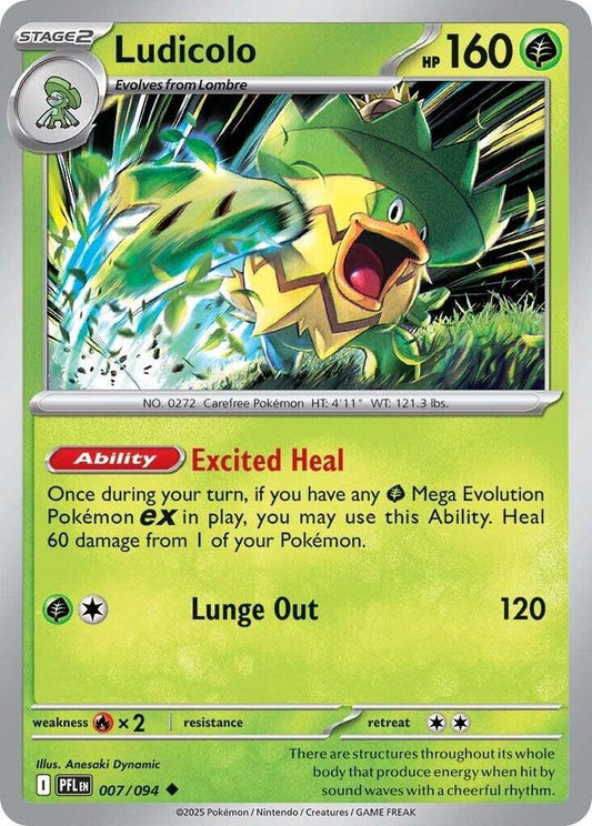 Ludicolo - 007/094 [ME02: Phantasmal Flames] 007/094