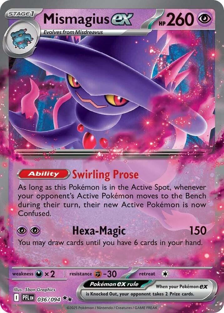 Mismagius ex - 036/094 [ME02: Phantasmal Flames] 036/094
