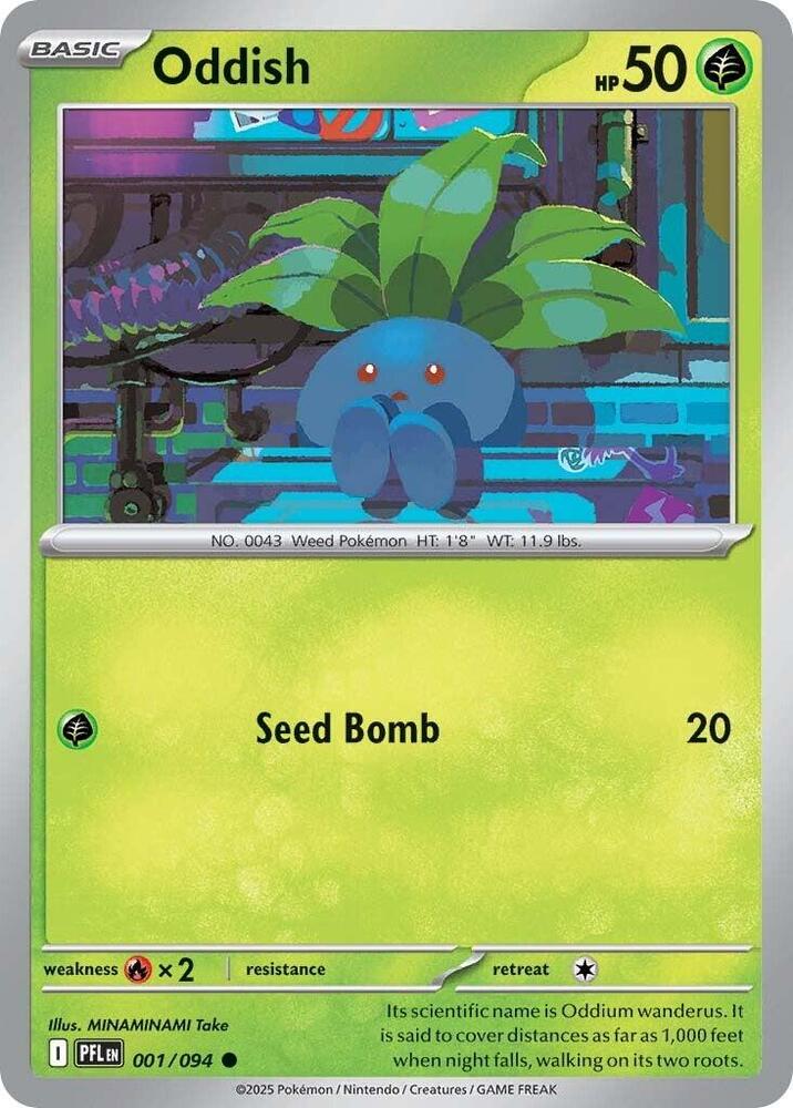 Oddish [ME02: Phantasmal Flames] 001/094