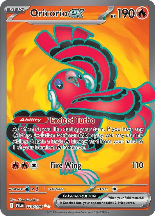 Oricorio ex - 110/094 [ME02: Phantasmal Flames] 110/094