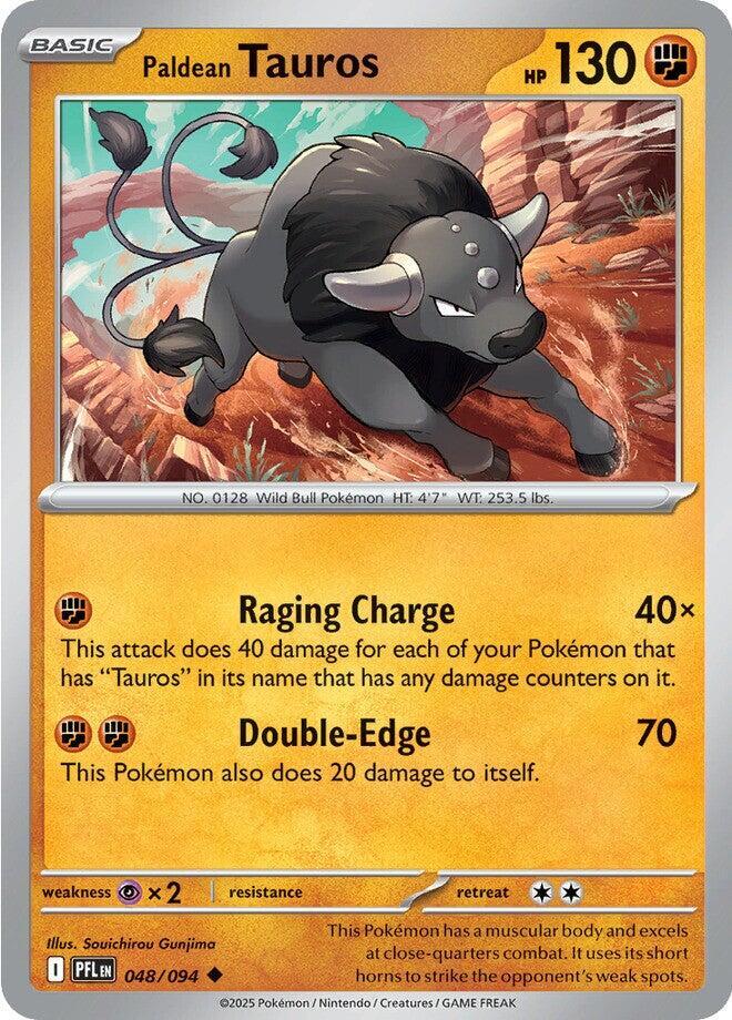 Paldean Tauros [ME02: Phantasmal Flames] 048/094