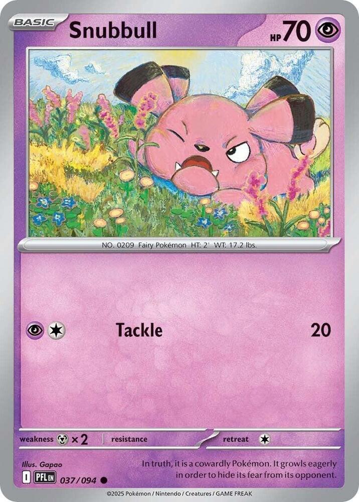 Snubbull [ME02: Phantasmal Flames] 037/094