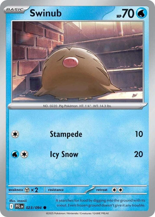Swinub [ME02: Phantasmal Flames] 023/094