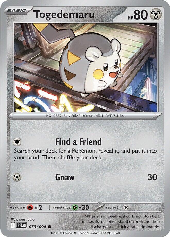 Togedemaru - 073/094 [ME02: Phantasmal Flames] 073/094