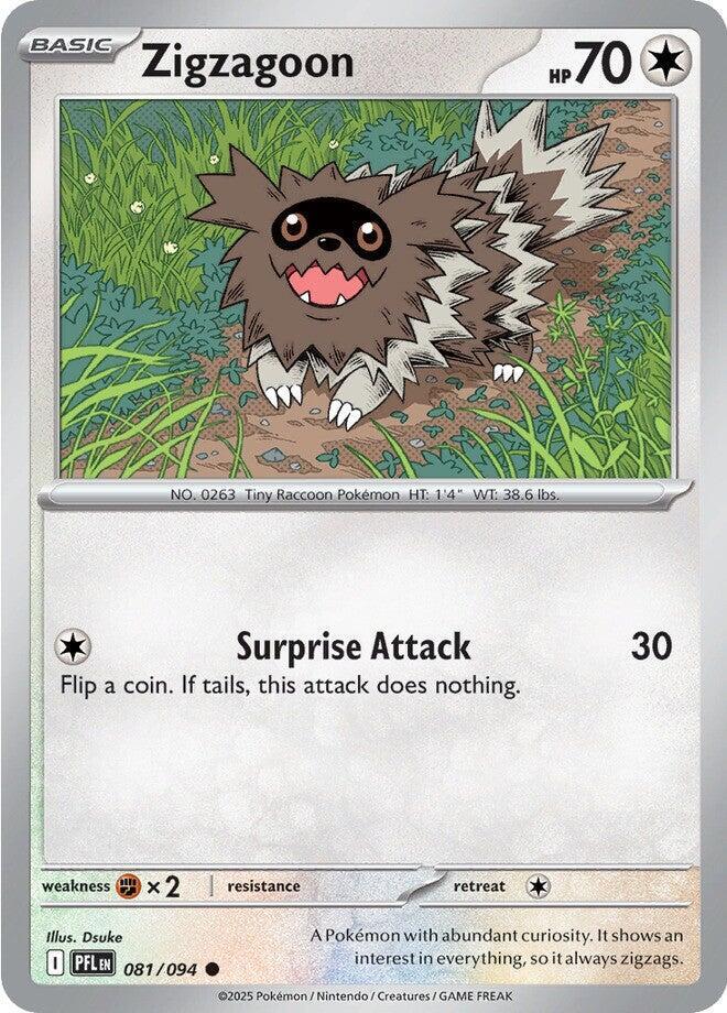 Zigzagoon [ME02: Phantasmal Flames] 081/094