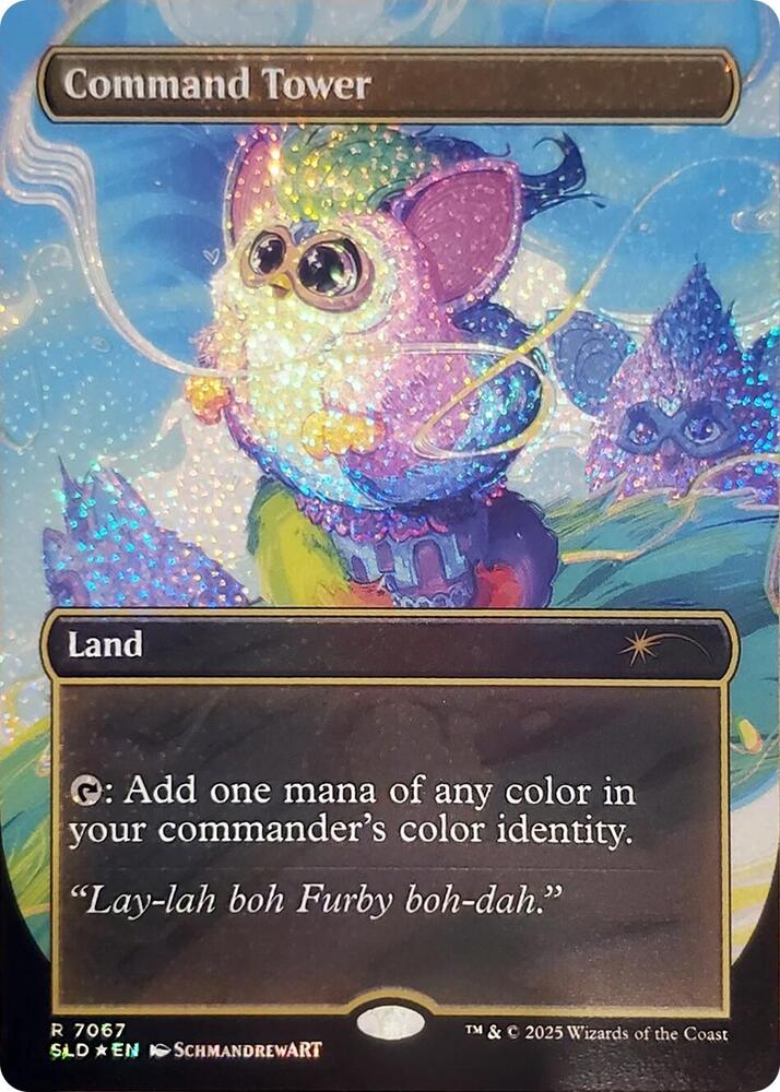 Command Tower (7067) (Confetti Foil) [Secret Lair Drop Series] 7067