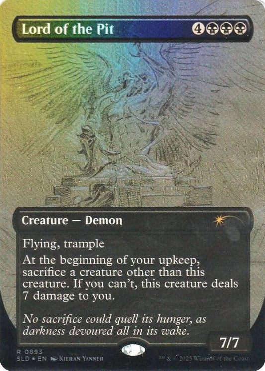 Lord of the Pit (Sketch Showcase) (Rainbow Foil) [Secret Lair Drop Series] 893