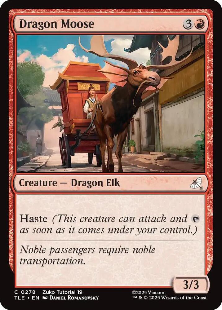 Dragon Moose (0278) [Avatar: The Last Airbender: Eternal-Legal] 278