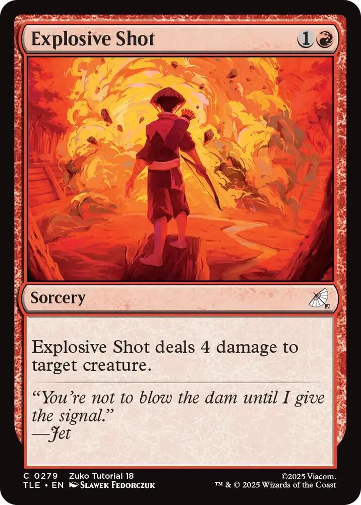 Explosive Shot (0279) [Avatar: The Last Airbender: Eternal-Legal] 279